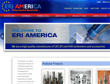 Tablet Screenshot of eri-america.com